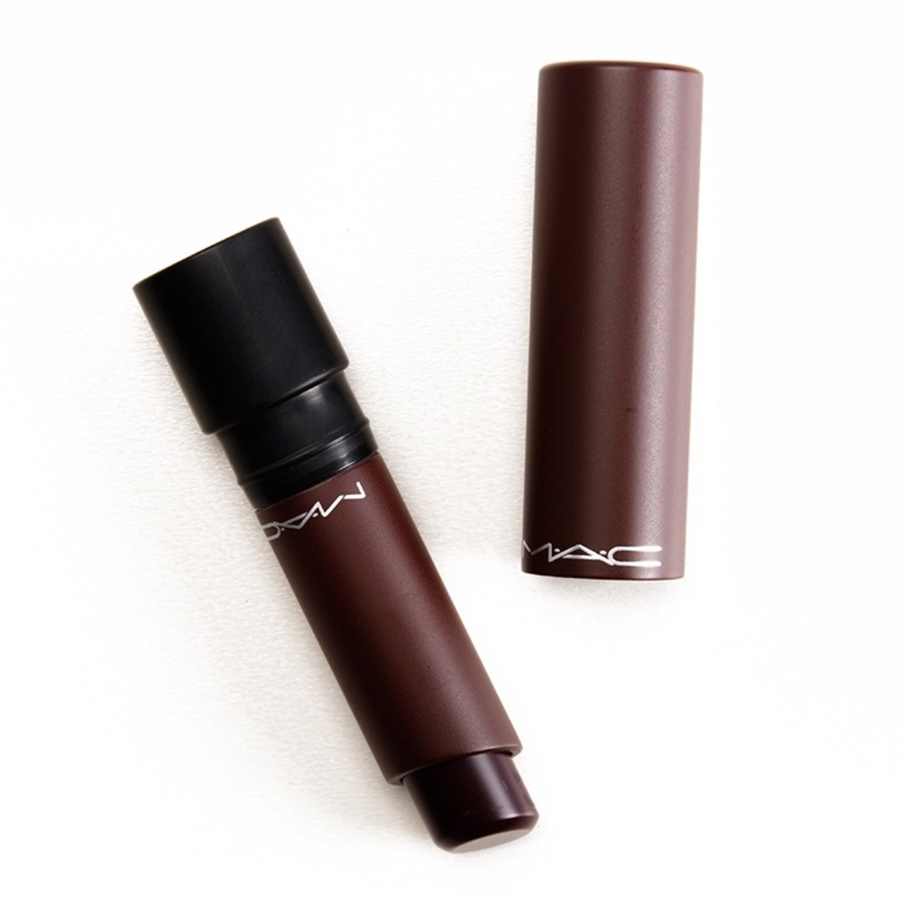 Mac Liptensity Lipstick in “Burnt Violet”